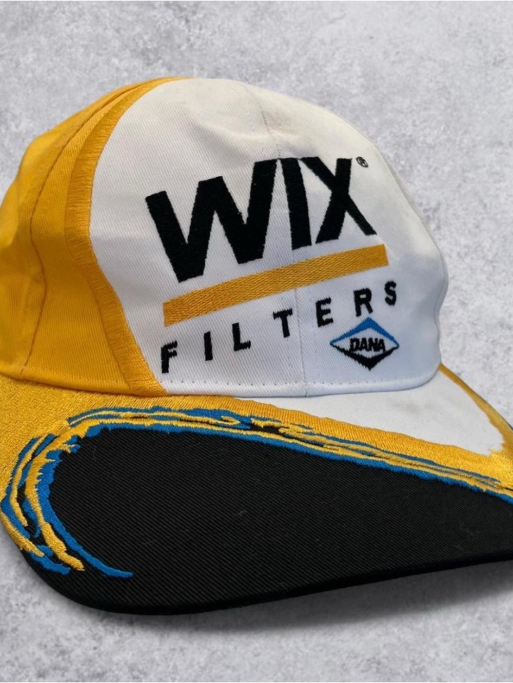 WIX Filters Yellow & White Racing Cap